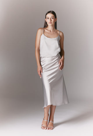 Ella Silk Skirt
